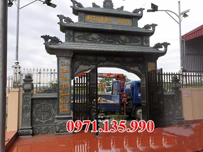 Cổng đá đẹp - Mẫu cổng bằng đá đơn giản đẹp bán tại Đồng Nai